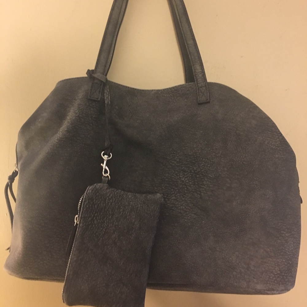 Free People Slouchy Distressed Large Tote Bag